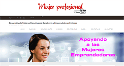 Desktop Screenshot of mujerprofesionalonline.com